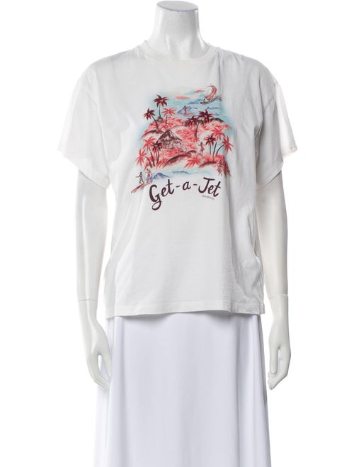 Zimmermann Graphic Print Crew Neck T-Shirt