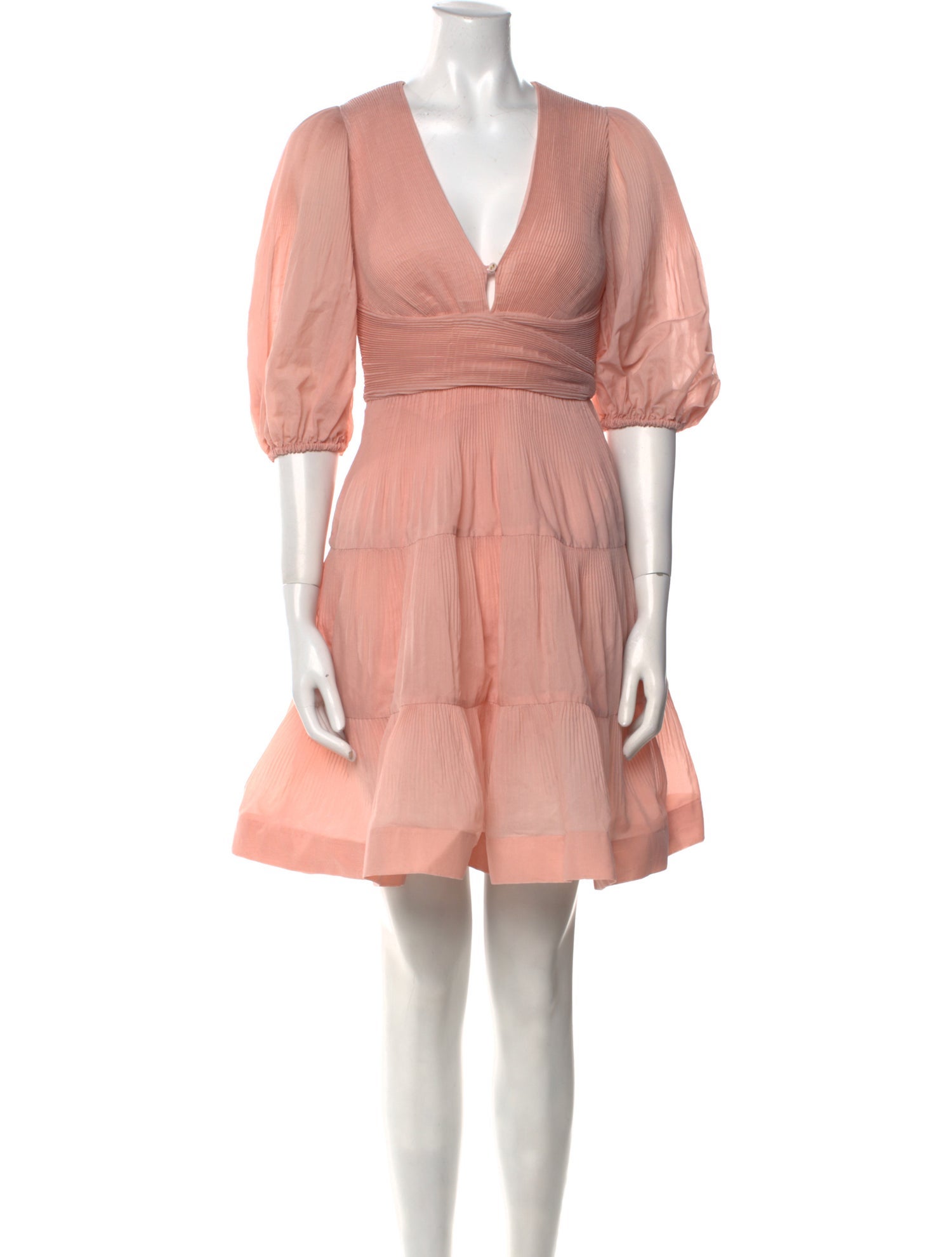 Zimmermann V-Neck Mini Dress
