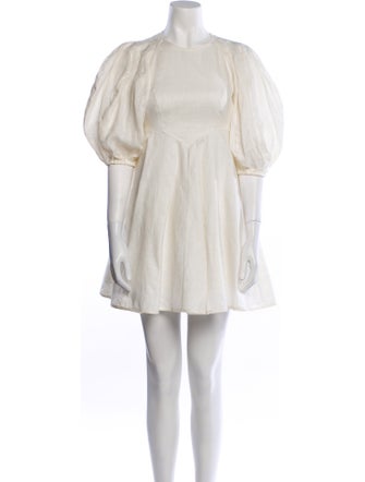 Zimmermann Linen Mini Dress