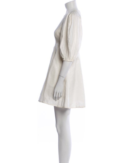 Zimmermann Linen Mini Dress