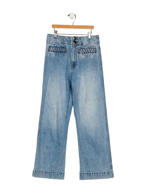 Zimmermann High-Rise Wide Leg Jeans