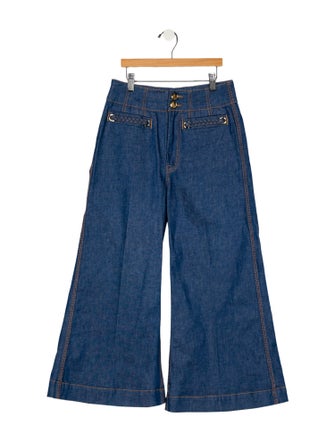 Zimmermann High-Rise Wide Leg Jeans