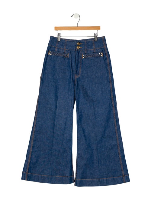 Zimmermann High-Rise Wide Leg Jeans