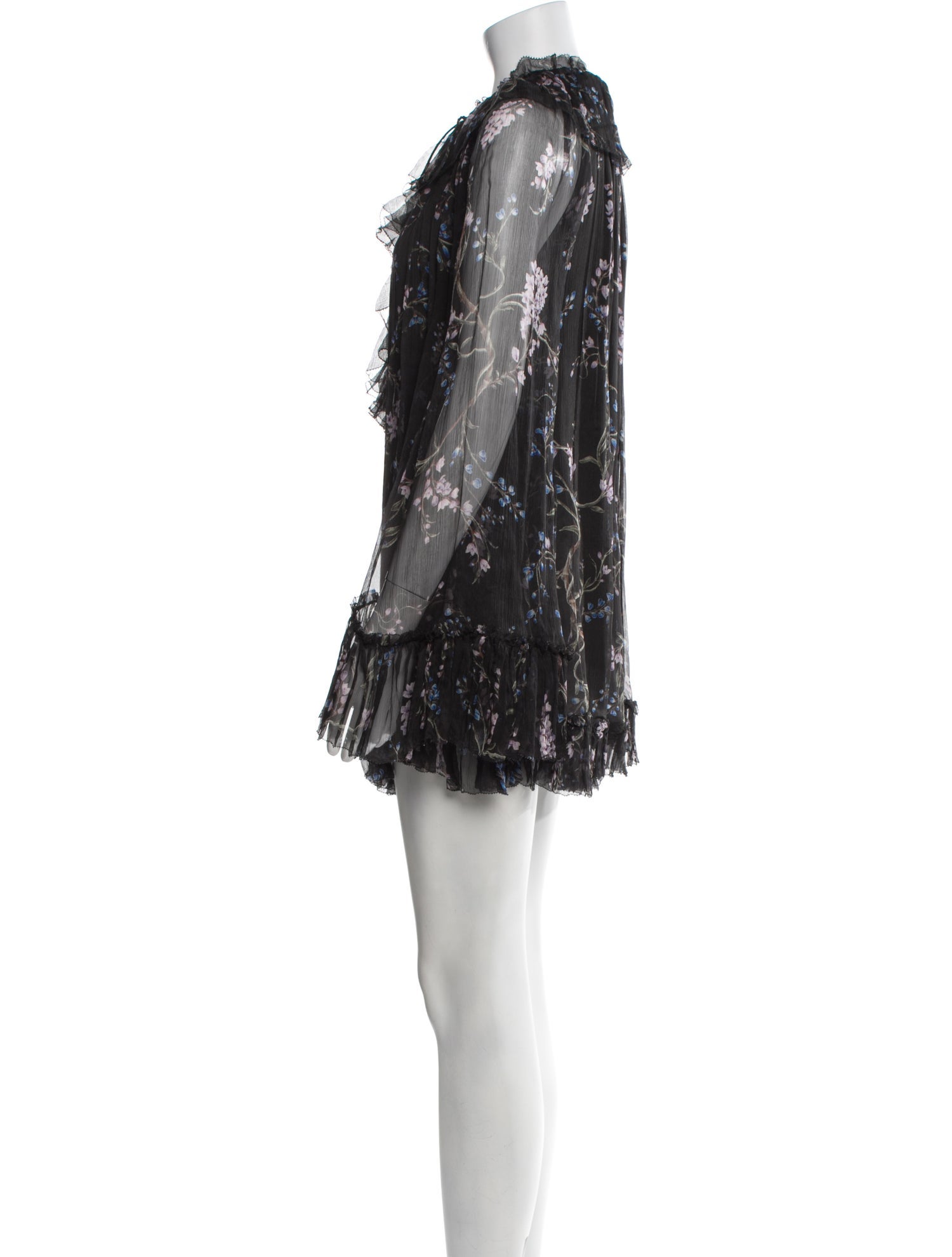 Zimmermann Silk Floral Print Romper