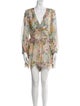 Zimmermann Silk Floral Print Romper