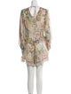 Zimmermann Silk Floral Print Romper