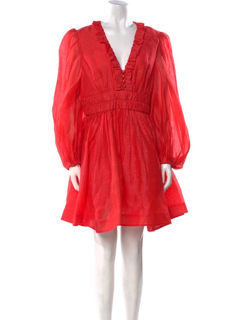 Zimmermann Linen Mini Dress