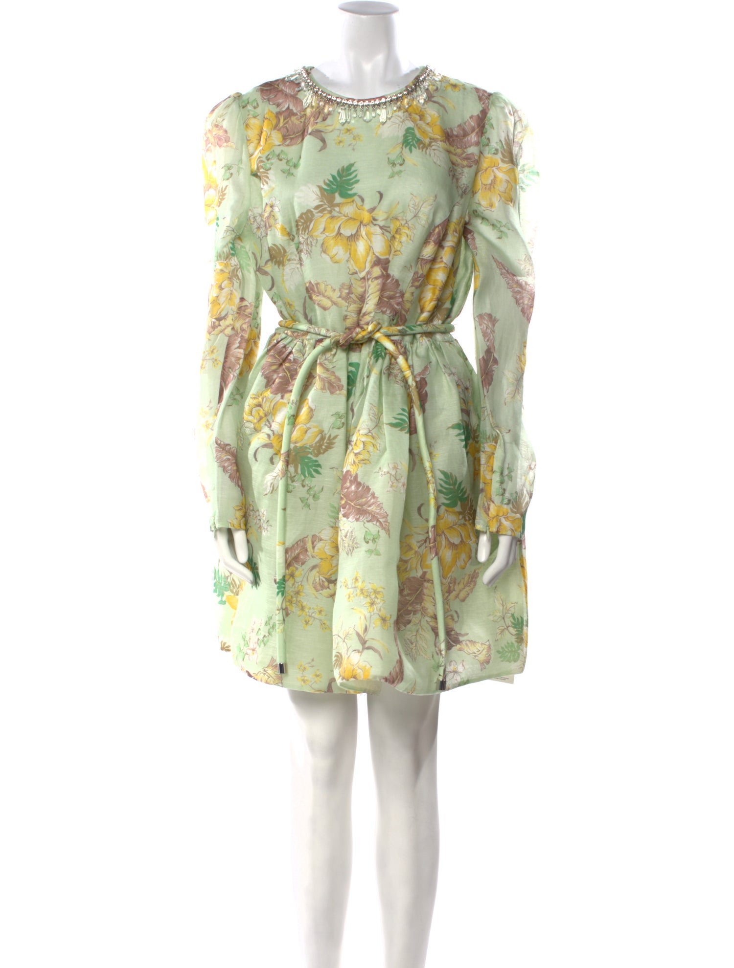 Zimmermann Linen Knee-Length Dress w/ Tags