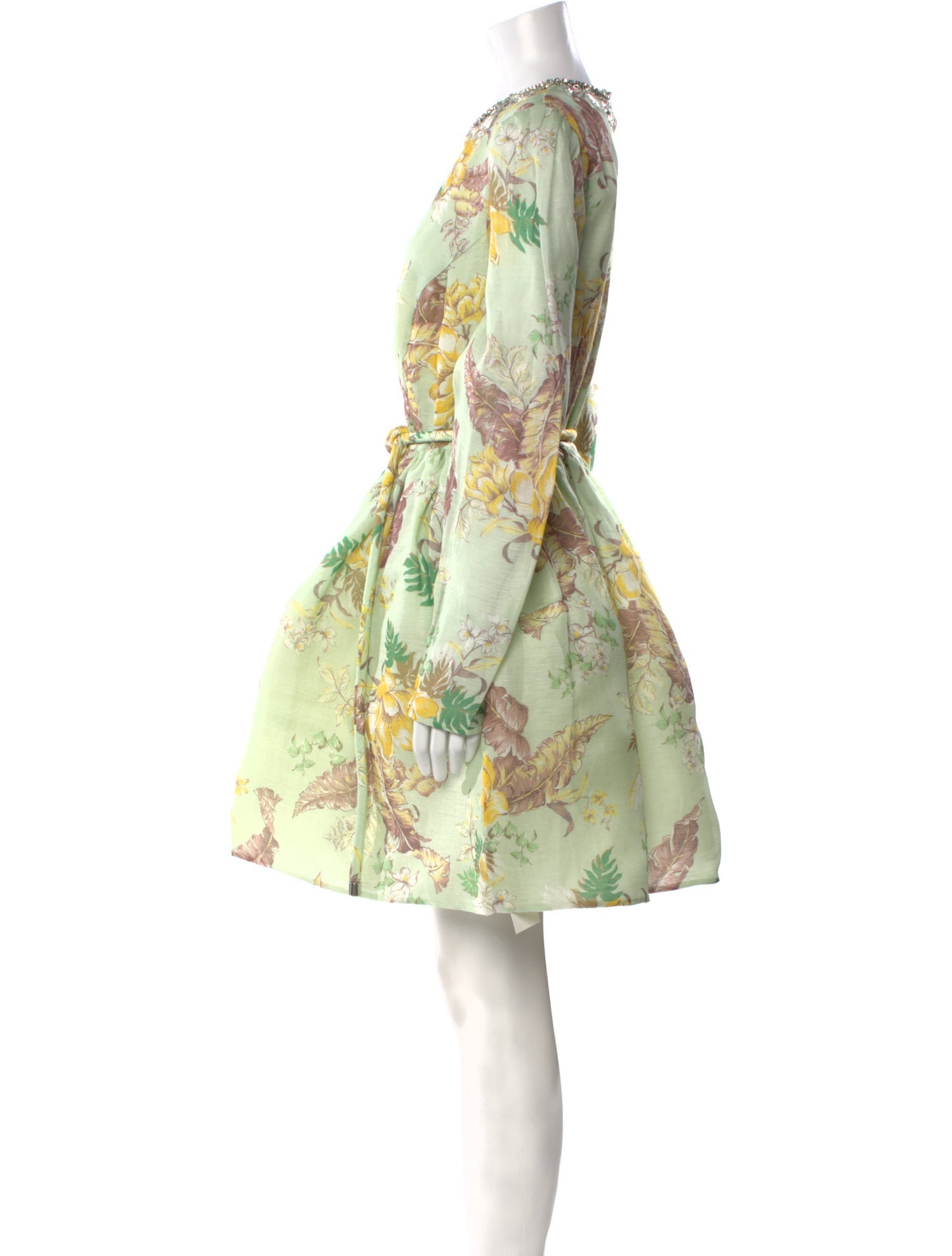 Zimmermann Linen Knee-Length Dress w/ Tags