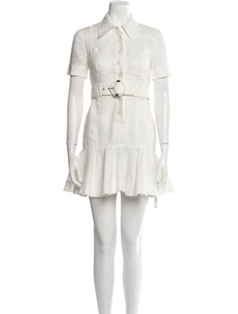 Zimmermann Linen Mini Dress