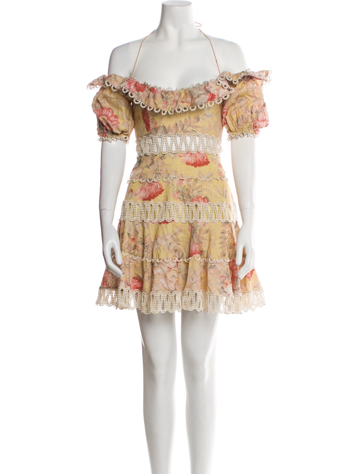 Zimmermann Linen Mini Dress