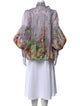Zimmermann Linen Printed Blouse