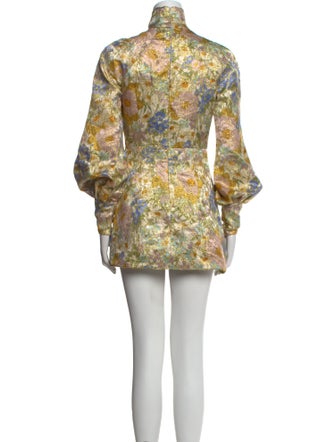Zimmermann Floral Print Mini Dress