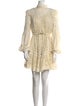 Zimmermann Lace Pattern Mini Dress