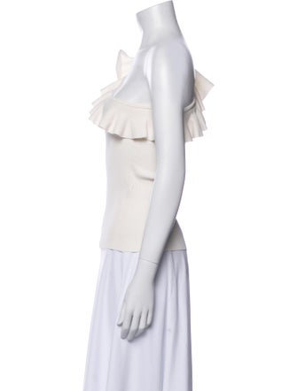 Zimmermann One-Shoulder Sleeveless Top