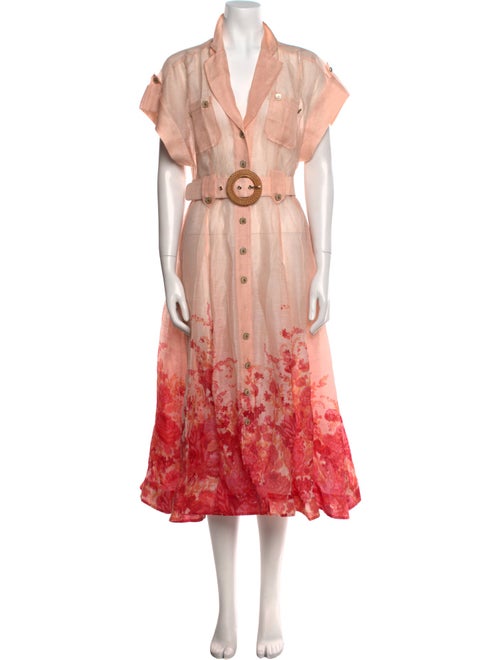 Zimmermann Linen Long Dress
