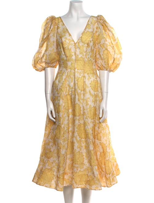 Zimmermann Linen Long Dress