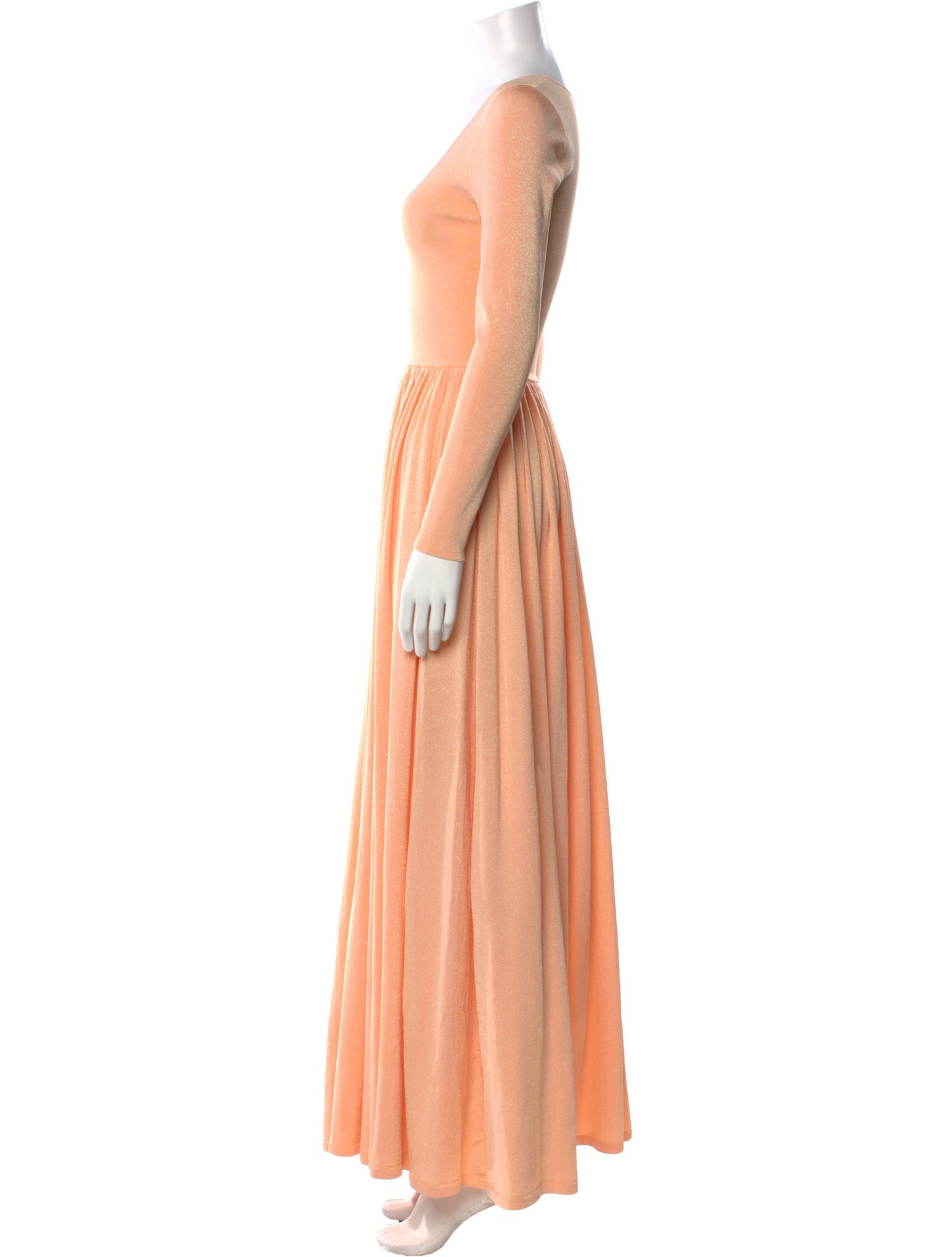 Zimmermann Natura Metallic Scoop Dress Long Dress w/ Tags