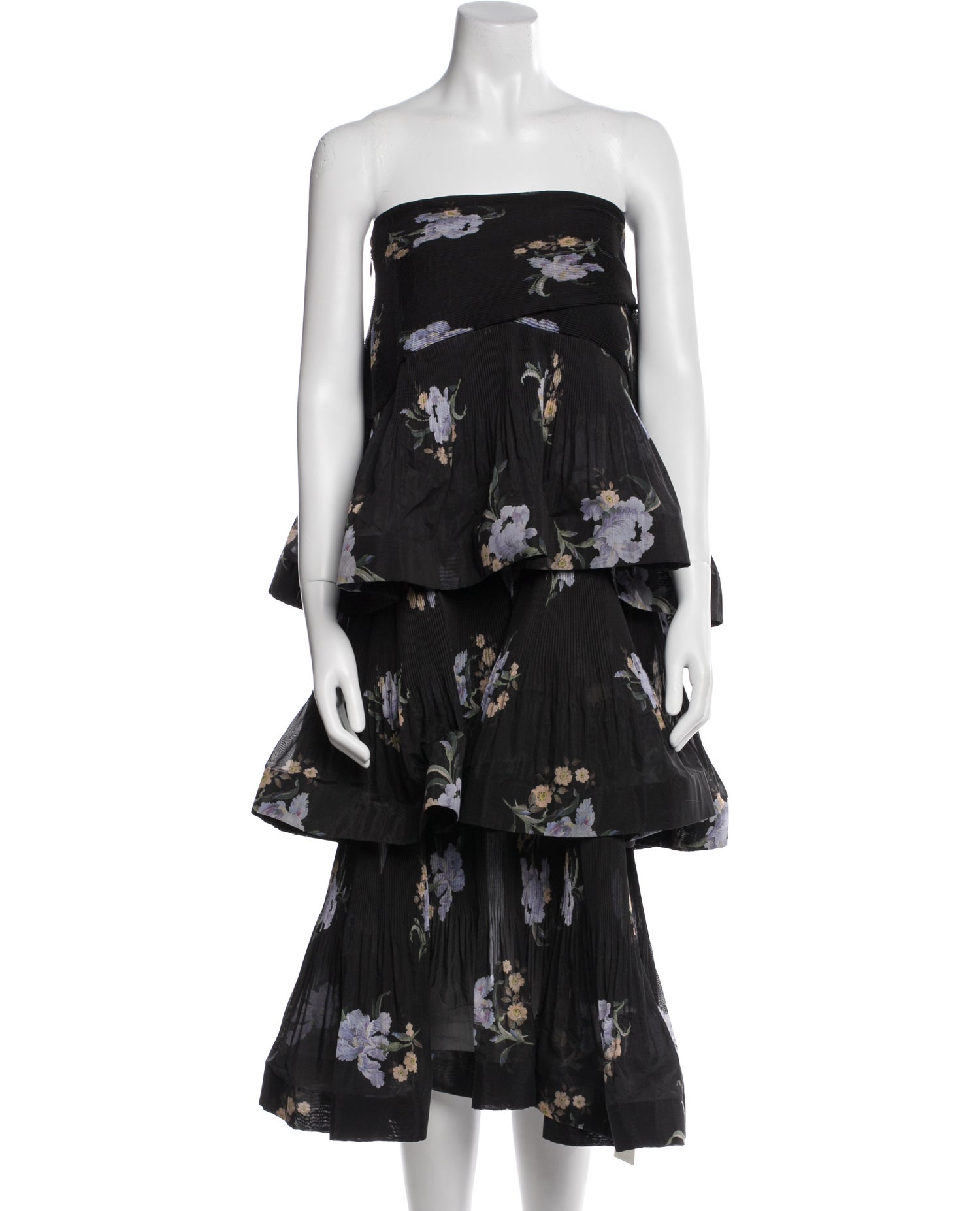 Zimmermann Floral Print Knee-Length Dress w/ Tags