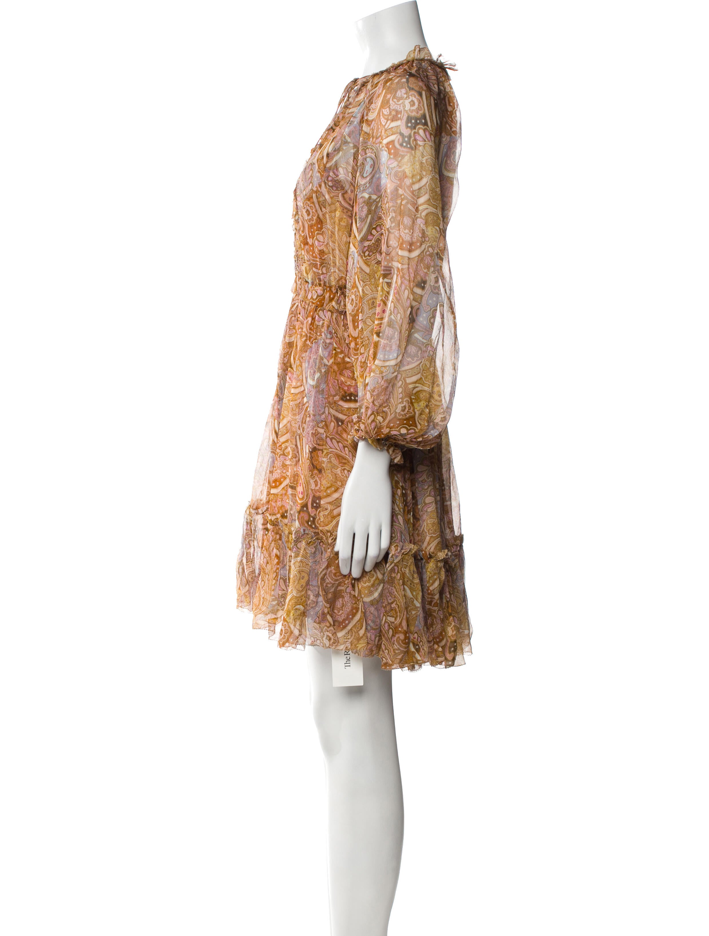 Zimmermann Printed Mini Dress