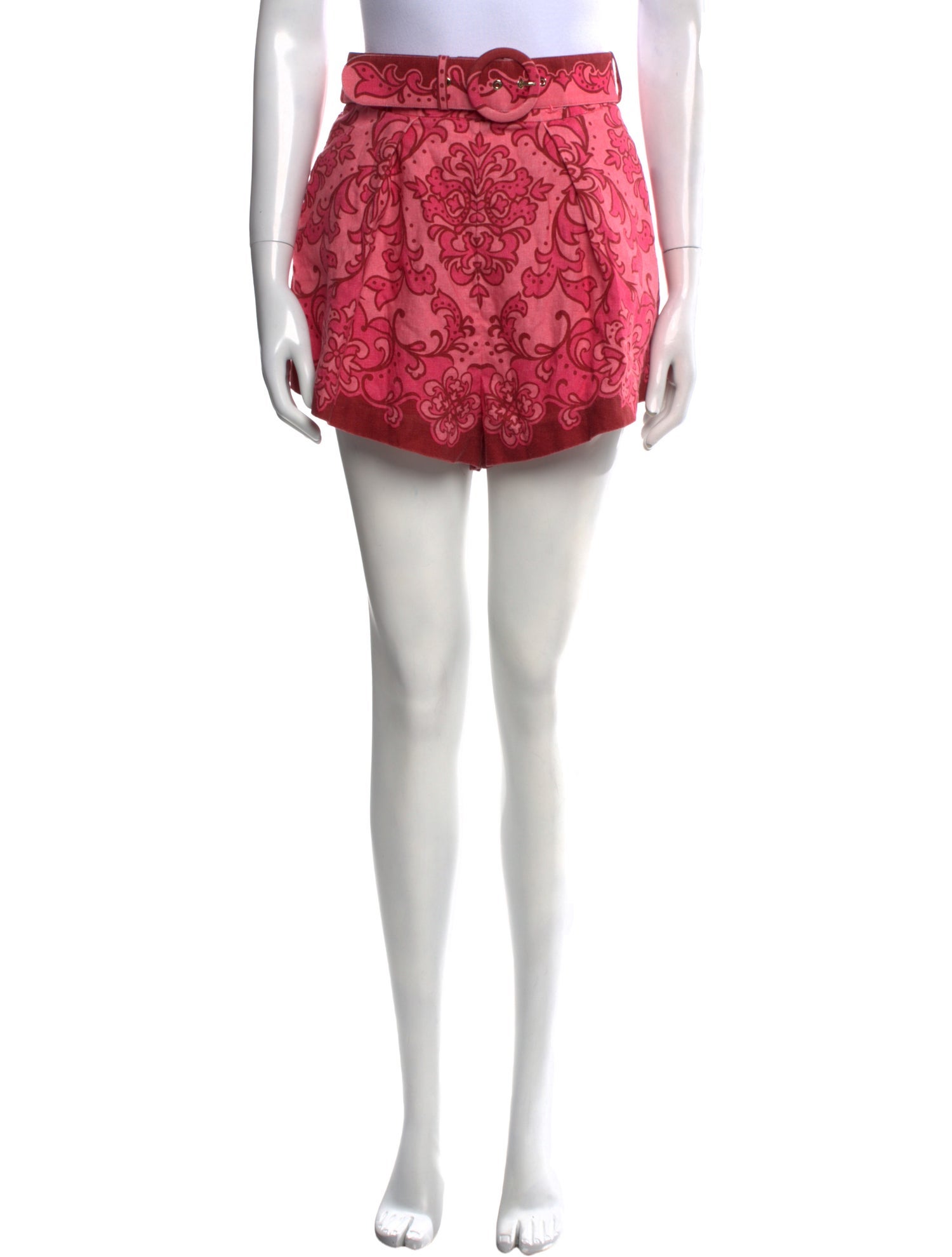 Zimmermann Linen Mini Shorts