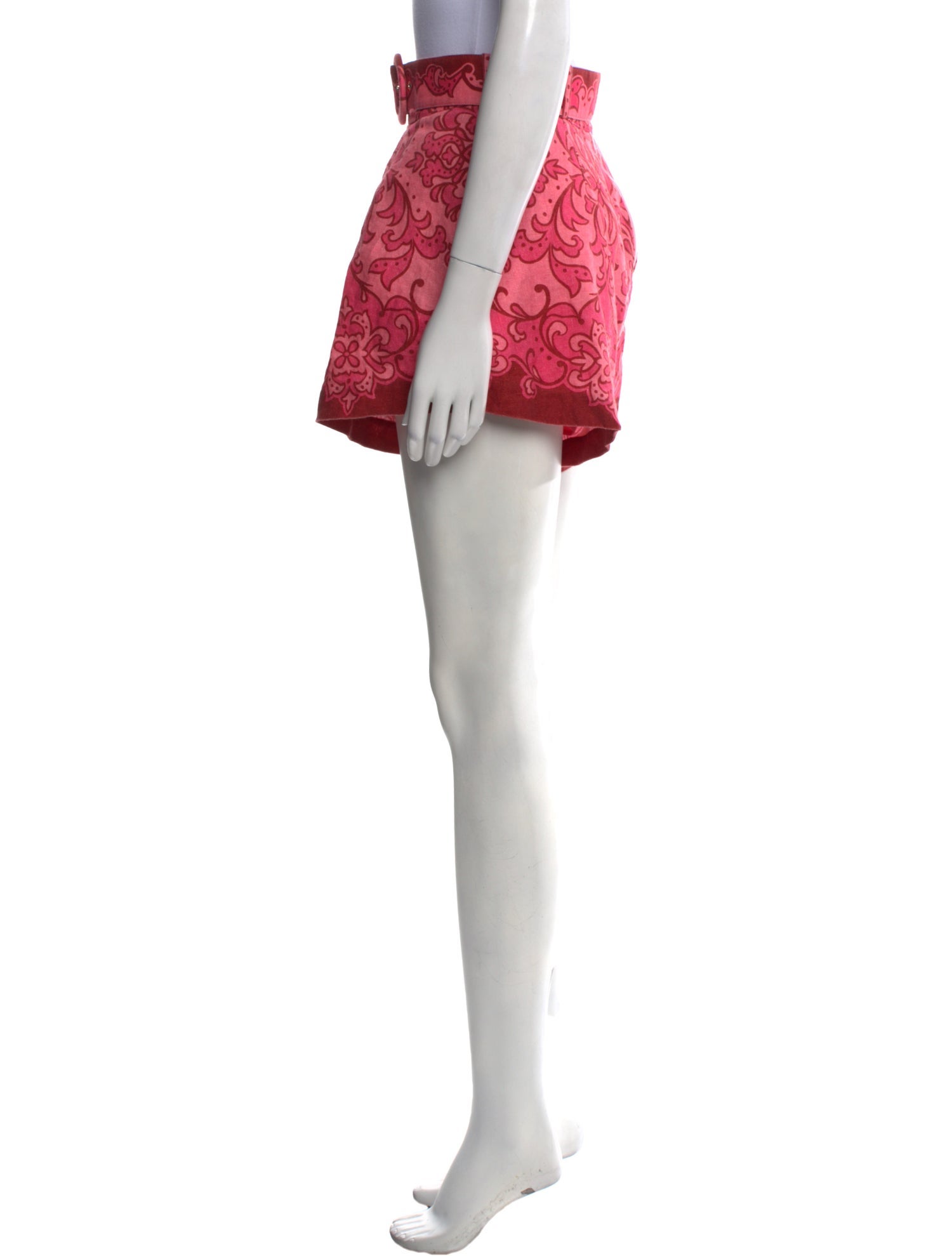 Zimmermann Linen Mini Shorts