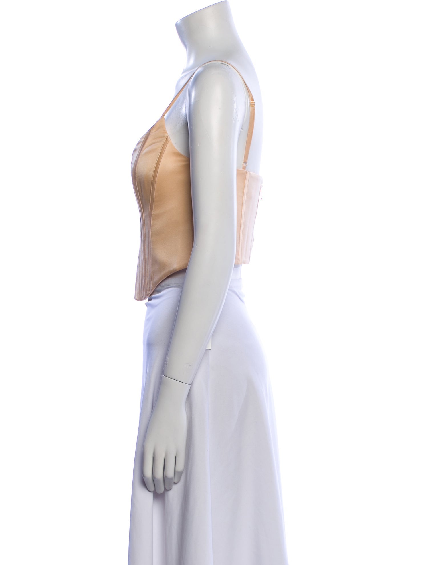 Zimmermann Silk Scoop Neck Crop Top