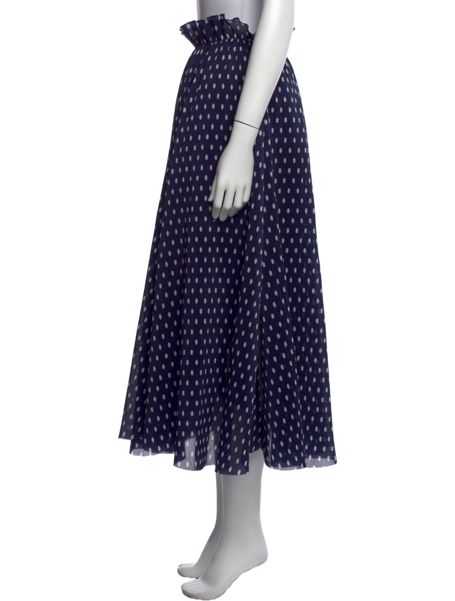 Zimmermann Polka Dot Print Midi Length Skirt w/ Tags