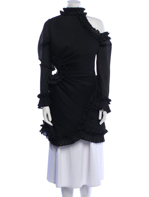 Zimmermann Mock Neck Mini Dress