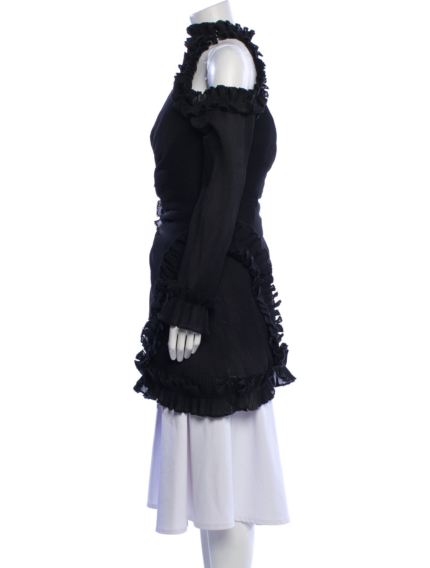 Zimmermann Mock Neck Mini Dress