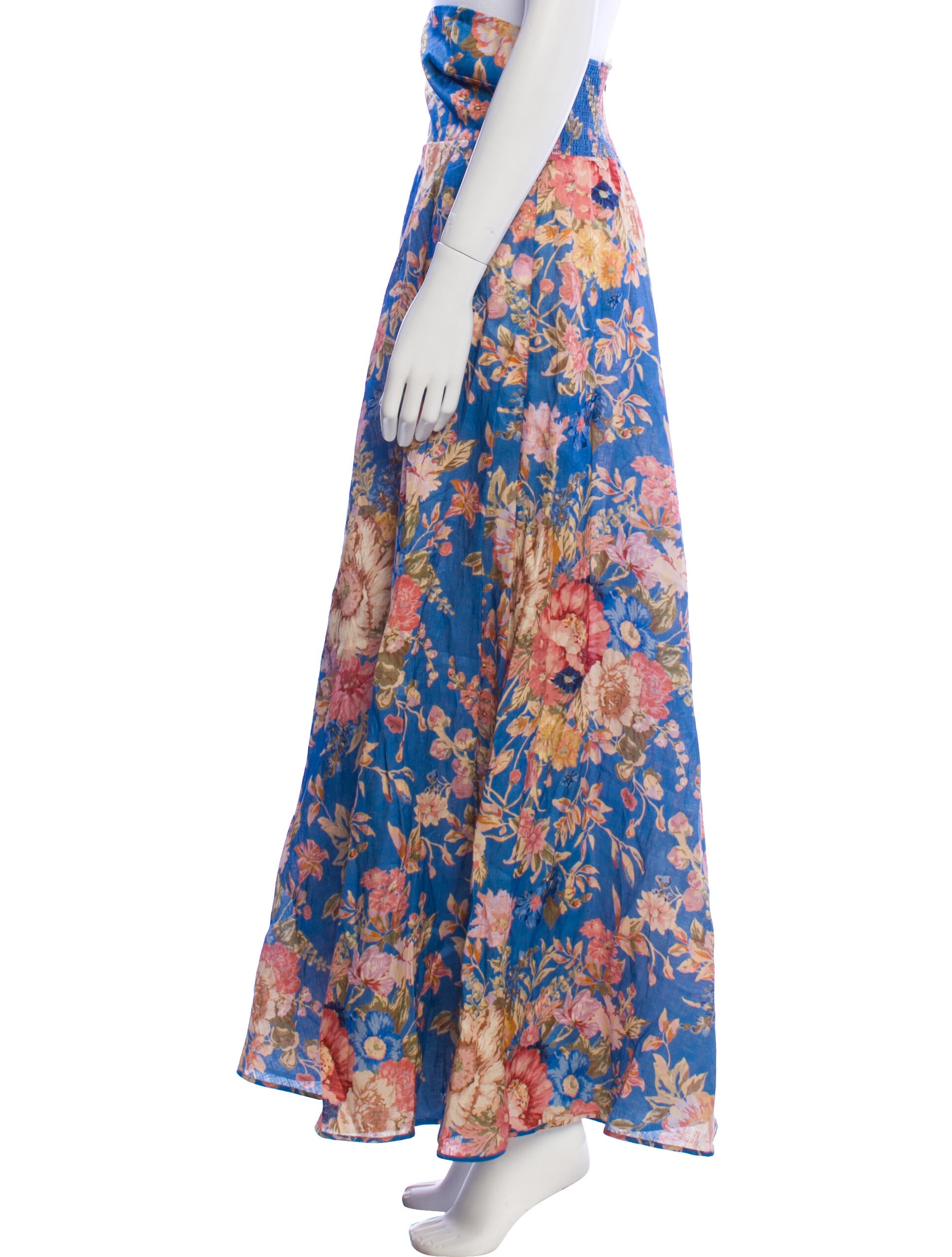 Zimmermann Linen Long Skirt