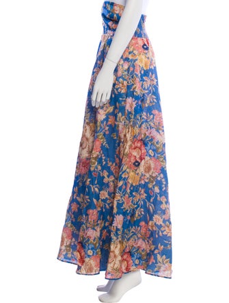 Zimmermann Linen Long Skirt