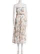 Zimmermann Linen Floral Print Jumpsuit