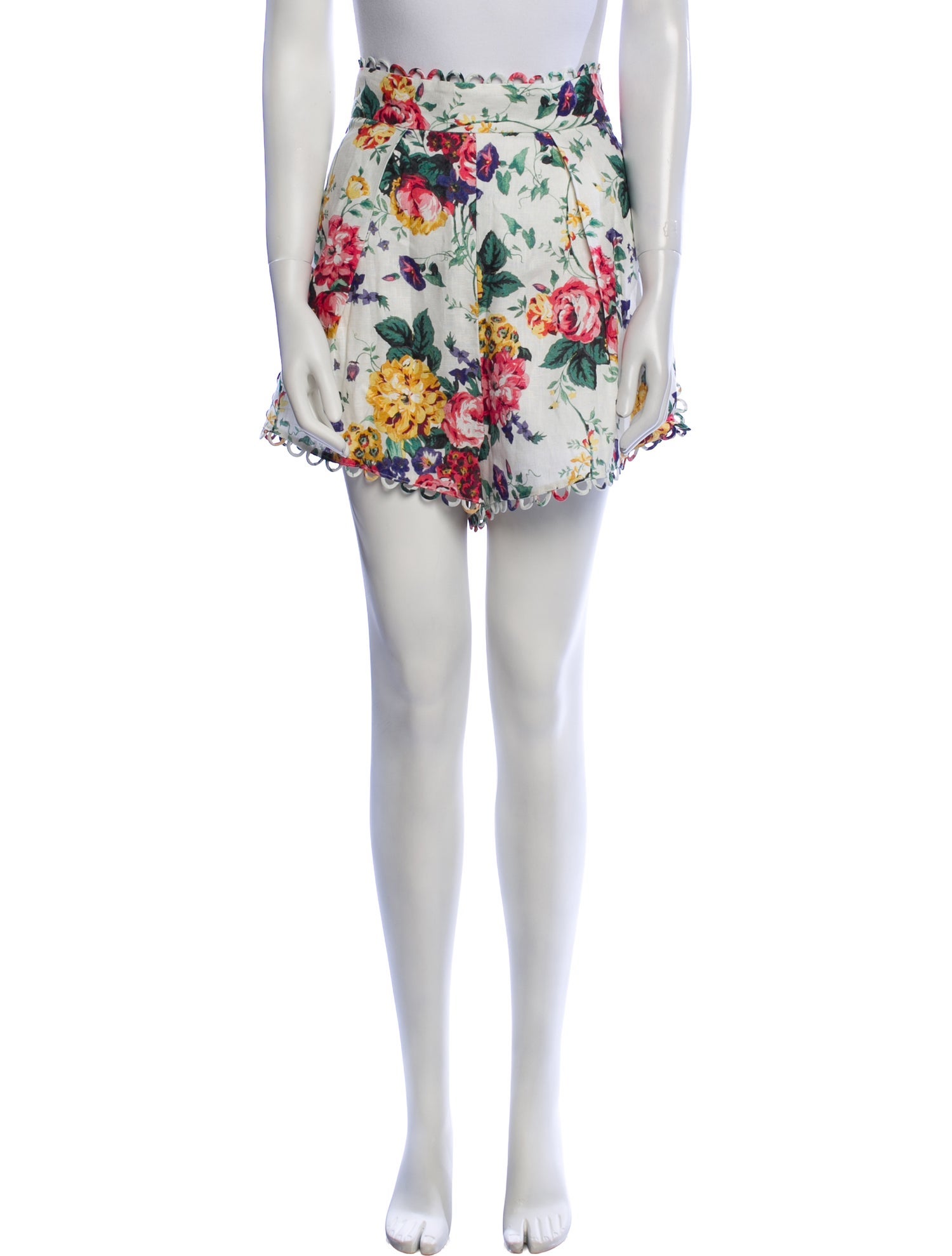 Zimmermann Linen Mini Shorts w/ Tags