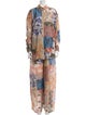 Zimmermann Silk Paisley Print Pant Set