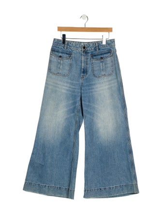 Zimmermann High-Rise Wide Leg Jeans