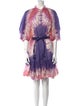 Zimmermann Tie-Dye Print Mini Dress