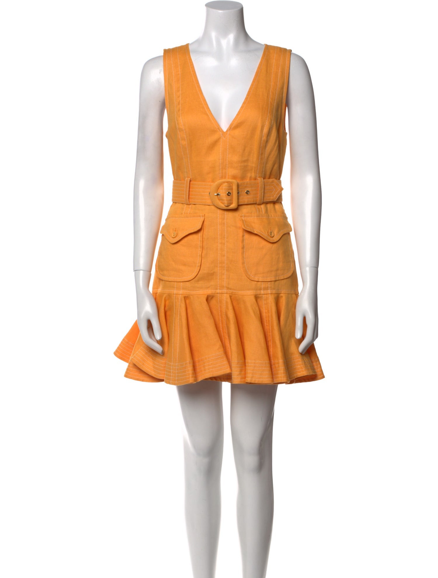 Zimmermann Linen Mini Dress