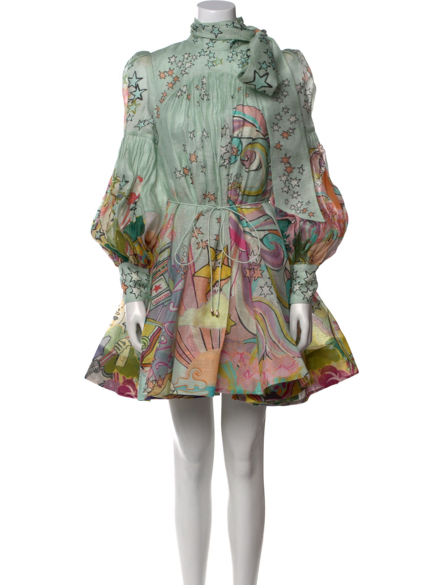 Zimmermann Linen Mini Dress