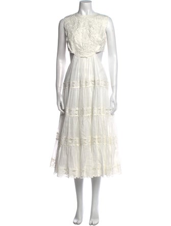 Zimmermann Linen Long Dress