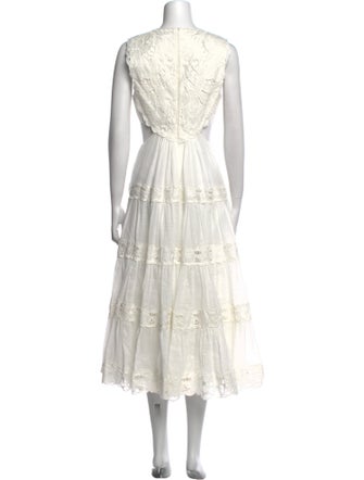Zimmermann Linen Long Dress