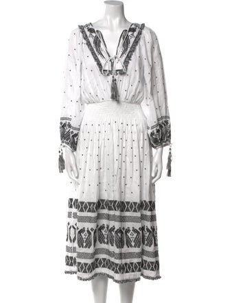 Zimmermann Linen Knee-Length Dress