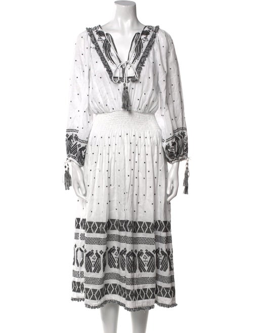 Zimmermann Linen Knee-Length Dress