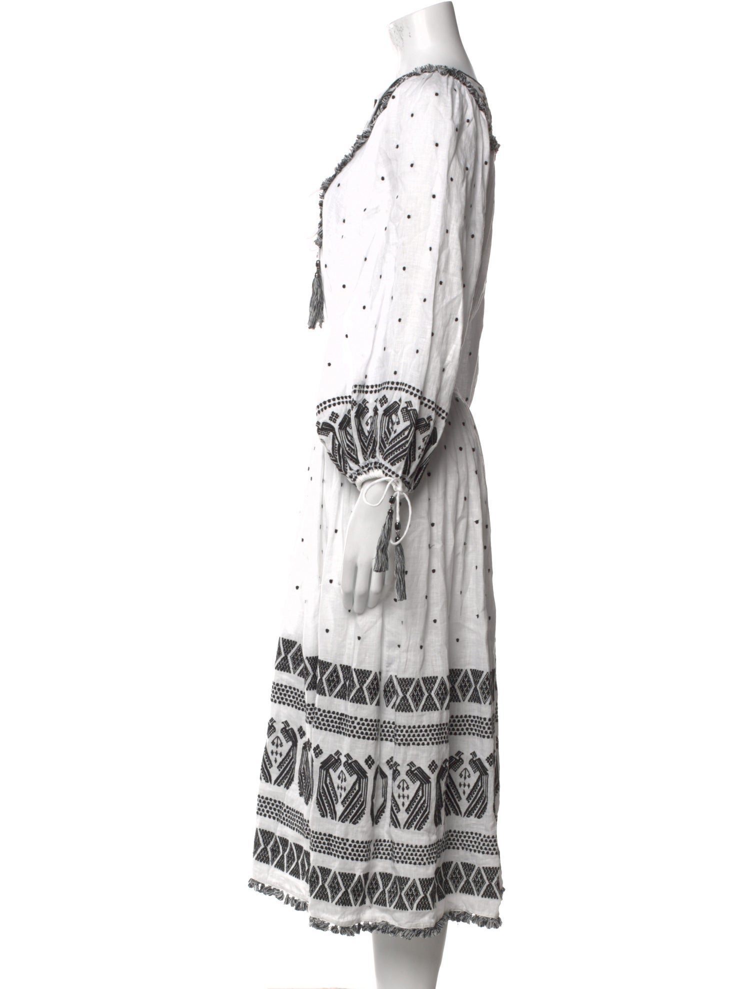 Zimmermann Linen Knee-Length Dress