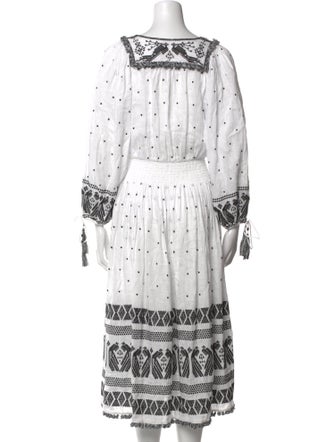 Zimmermann Linen Knee-Length Dress