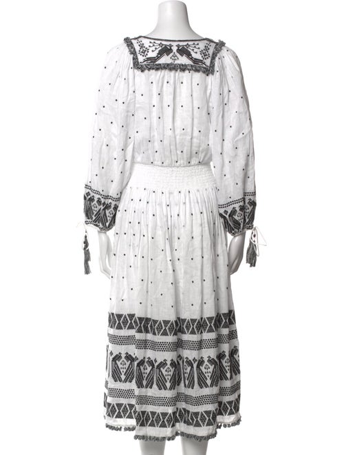 Zimmermann Linen Knee-Length Dress