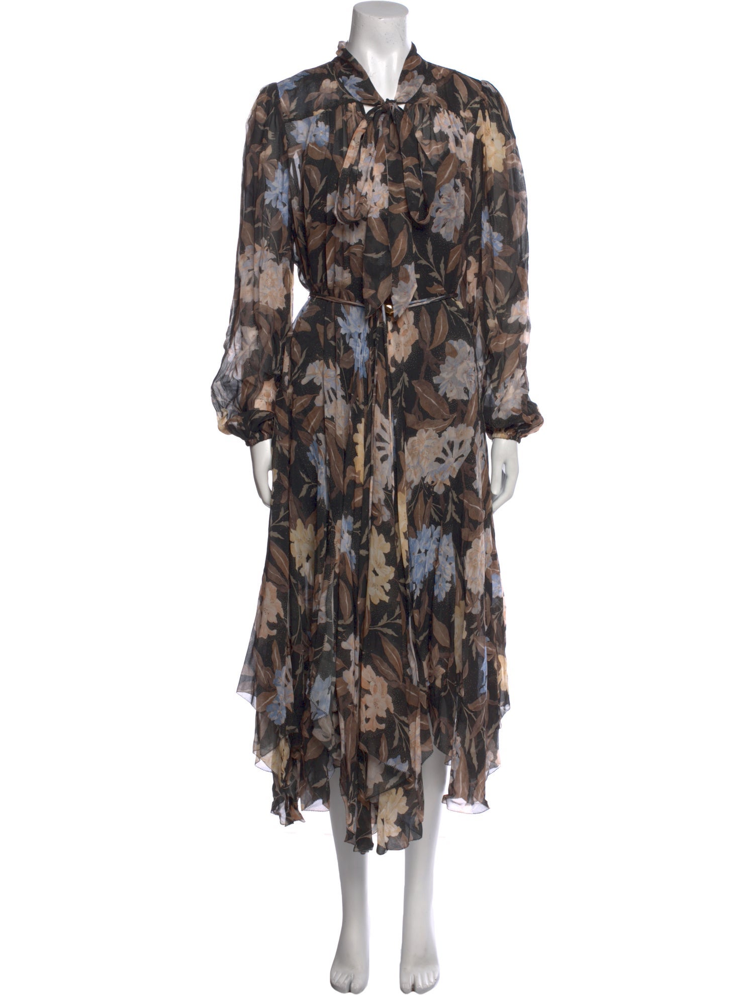 Zimmermann Floral Print Long Dress w/ Tags