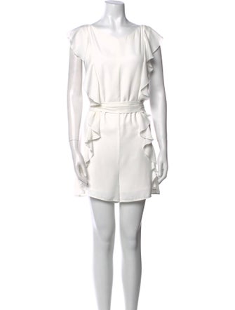 Zimmermann Scoop Neck Romper