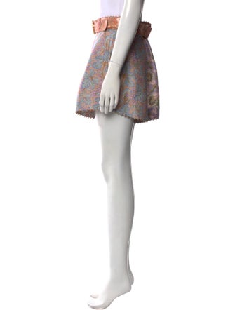 Zimmermann Silk Mini Shorts