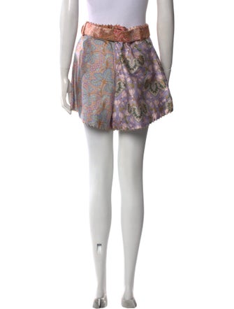 Zimmermann Silk Mini Shorts